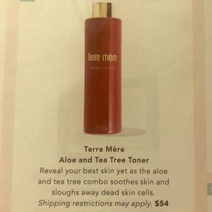NIB Terre Mere Aloe and Tea Tree Toner